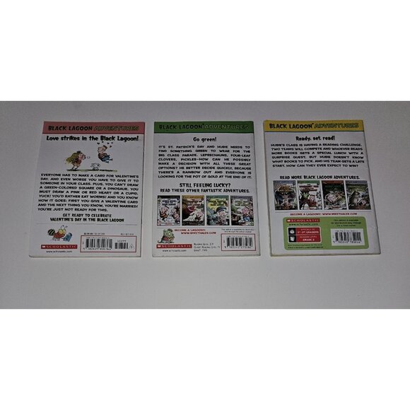 9 Black Lagoon PBK Book Lot Mike Thaler Talent Show Field Day Class Trip School - Picture 6 of 8